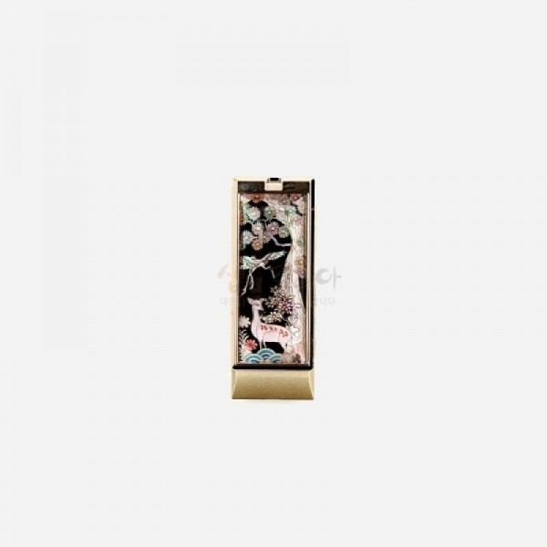 자개필함세트-화려한 나전 송학(필함,명함함,usb32G) - 소나무와 학을 주제로 우아함과 자개 빛이 화려한 송학도 고급 필함 3종세트