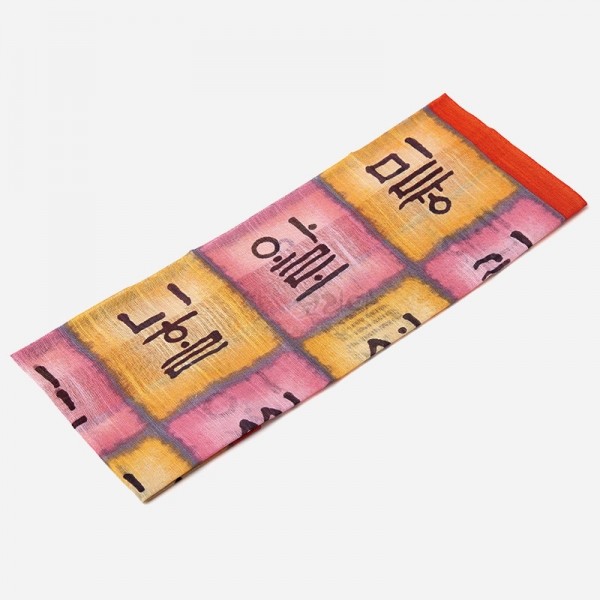 민속화 손수건-훈민정음 - 훈민정음디자인 문화상품으로 대구에서 60년기술로 제작,생산.