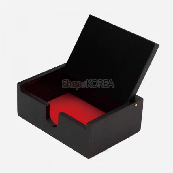 나전칠기 한지명함함-적학 - 고급스러운 한지와 자개의 조화