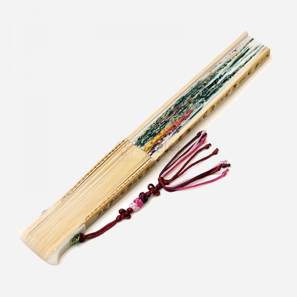 소단 홍현희 작 전통 접부채 - 가을(합죽선) - 외국인선물 · VIP선물 · 한국기념품 최고급 전통공예품