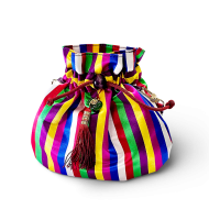 수공예 색동복주머니 손지갑