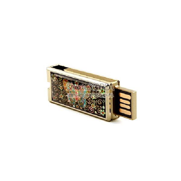 USB매듭 명함집3종-채색나비8G,16G,32G - 실속넘치는 명함케이스 3종세트